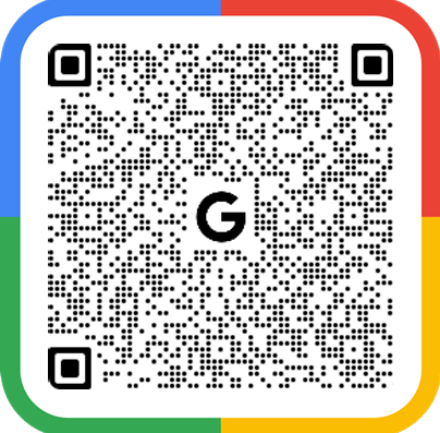 Scan QR to review HBSU on Google